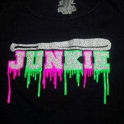 Bling by Design - We do it all, silkscreen, glitter, rhinestones, embroidery, direct to garment, vinyl. . .
