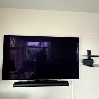 TV Mount Master - Newly Mounted TV with wire hiding and Sonos Mount along with a Nintendo Switch 2 - TV Mounting Near Me TV Mount Master - Newly Mounted TV with wire hiding and Sonos Mount along with a Nintendo Switch 2 - TV Mounting Near Me