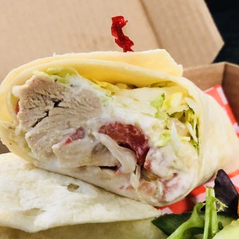 Morty's Pub - a wrap with meat and vegetables - Pubs Near Me - Waterloo, Ontario Morty's Pub - a wrap with meat and vegetables - Pubs Near Me - Waterloo, Ontario
