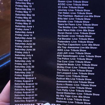 The 80s Bar - Lineup - Dance Clubs Near Me - Placentia, California