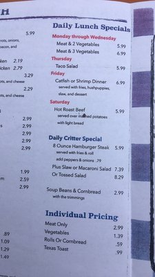 Menu photo 3 Critters Corner Mosheim, TN Menu photo 3 Critters Corner Mosheim, TN