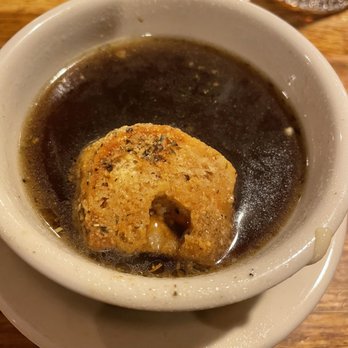 Bynum's Steakhouse - French onion soup - Steakhouses Near Me - Indianapolis, Indiana