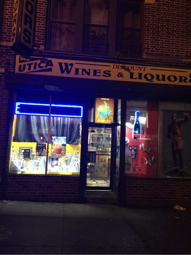 UTICA DISCOUNT WINES & LIQUORS 349 Utica Ave, Brooklyn, New York