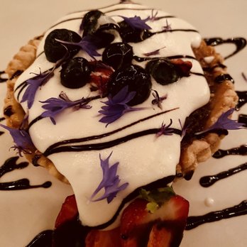 Thomas Hill Organics - bourbon pecan tart, chantilly cream - New American Near Me - Paso Robles, California Thomas Hill Organics - bourbon pecan tart, chantilly cream - New American Near Me - Paso Robles, California