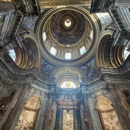 Inside Sant'Agnese in Agone Inside Sant'Agnese in Agone