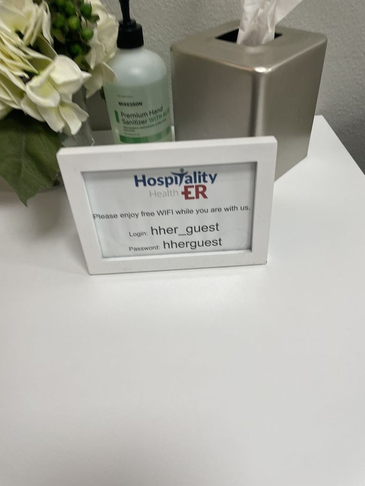 HOSPITALITY HEALTH ER Updated September 2024 56 Reviews 3111