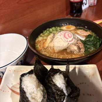 Menkoi Noodle House - spicy Chicken Ramen and Rice Ball 'Onigiri' - Ramen Near Me - Greenville, South Carolina Menkoi Noodle House - spicy Chicken Ramen and Rice Ball 'Onigiri' - Ramen Near Me - Greenville, South Carolina