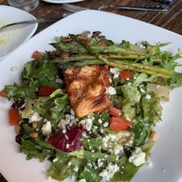 Wood Grilled Salmon Salad