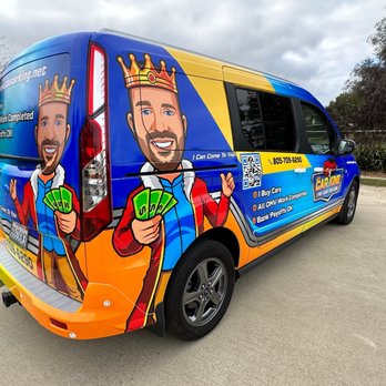 Car King - Another angle of the beautiful Car King van. Give us a wave if you see us out on the roads. - Car Buyers Near Me - Pismo Beach, California Car King - Another angle of the beautiful Car King van. Give us a wave if you see us out on the roads. - Car Buyers Near Me - Pismo Beach, California