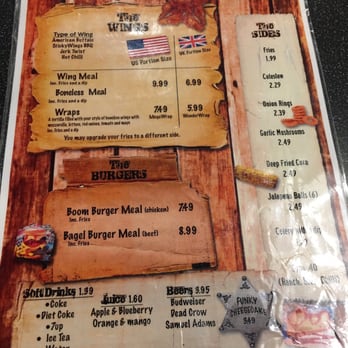 StickyWings - Menu - New American Near Me - London, XGL