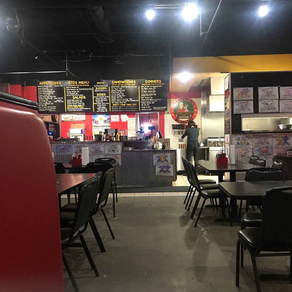 Baldy's BBQ - Baldy's menu and decor- simple and inviting. - Barbeque Near Me - Lakeville, Minnesota