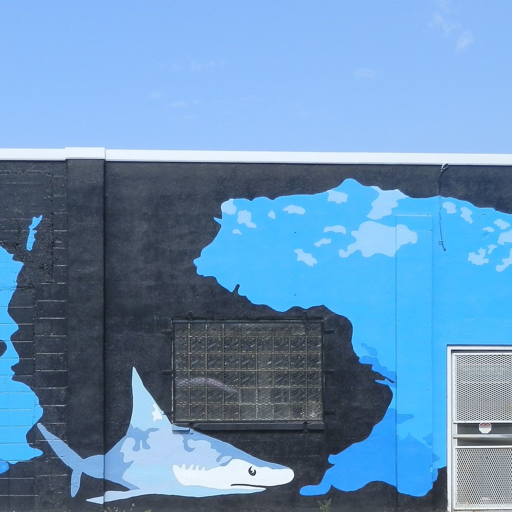 Scuba - Ikelite mural - part of the Scuba - Ikelite mural by Anne Castillo 2013 - Public Art Near Me - Indianapolis, Indiana Scuba - Ikelite mural - part of the Scuba - Ikelite mural by Anne Castillo 2013 - Public Art Near Me - Indianapolis, Indiana