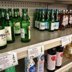 K-2 Oriental Food & Gifts - Different types of Korean soju and alcoholic beverages