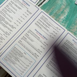Oso Azul Cafe - The menu (2026)