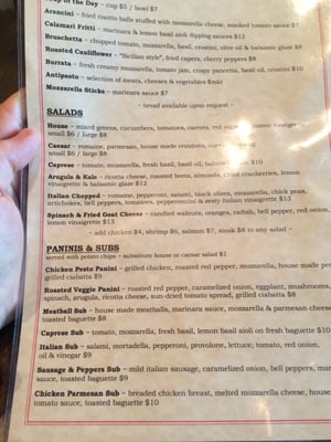 Menu photo 6 Sal's Italian Kitchen Cabin John, MD Menu photo 6 Sal's Italian Kitchen Cabin John, MD
