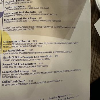 Luogo - Menu - Italian Near Me - Nashville, Tennessee Luogo - Menu - Italian Near Me - Nashville, Tennessee