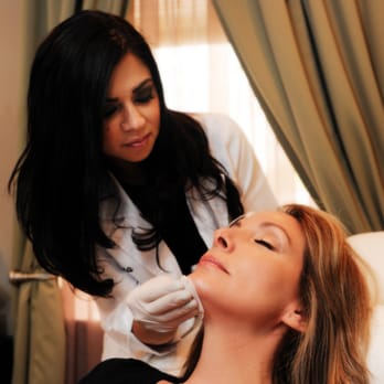 Mecca Intergrated Medical - Alexa, our licensed aesthetician, applying a chemical peel to help fight the effects of time, sun damage, acne, and environmental assaults. - Chiropractors Near Me - Fairfield, New Jersey Mecca Intergrated Medical - Alexa, our licensed aesthetician, applying a chemical peel to help fight the effects of time, sun damage, acne, and environmental assaults. - Chiropractors Near Me - Fairfield, New Jersey