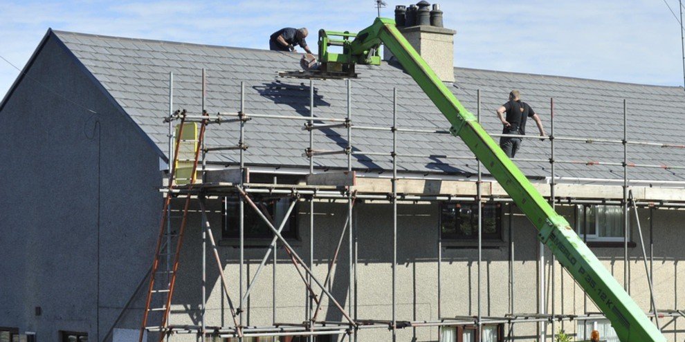 Slide of M&V Construction Services