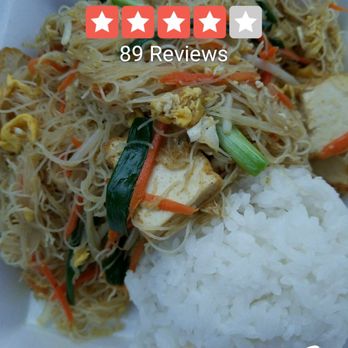 Goji Bistro - Tofu Singapore Noodles. Best! - Asian Fusion Near Me - Bellingham, Washington