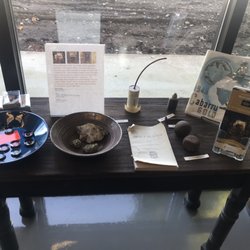 Visitor Information - Reed Goldmine display.