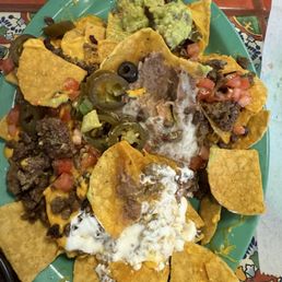Steak nachos Steak nachos
