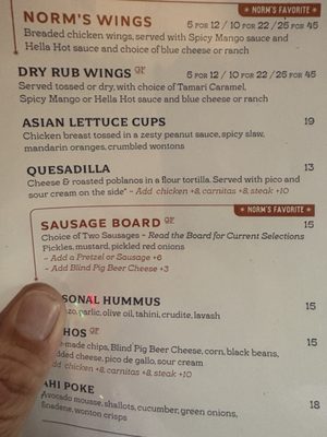 Menu photo 1 Norm's Place Danville, CA Menu photo 1 Norm's Place Danville, CA