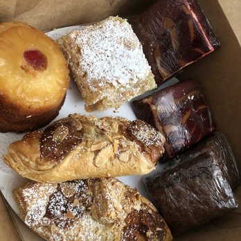 Maria's Gourmet Pastries - Pineapple upside down cake, cream cheese almond pastries, lemon bars, red velvet brownies and regular brownies - Bakeries Near Me - El Sobrante, California