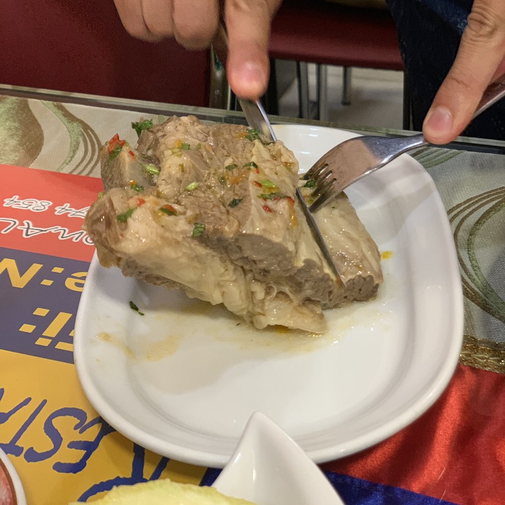 Mi Rincon - Big piece of costilla in the sancocho! - Colombian Near Me - Barcelona, B Mi Rincon - Big piece of costilla in the sancocho! - Colombian Near Me - Barcelona, B