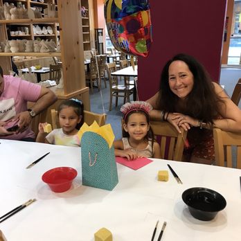 Color Me Mine - Birthday girl and mom! - Paint-Your-Own Pottery Near Me - Jacksonville, Florida
