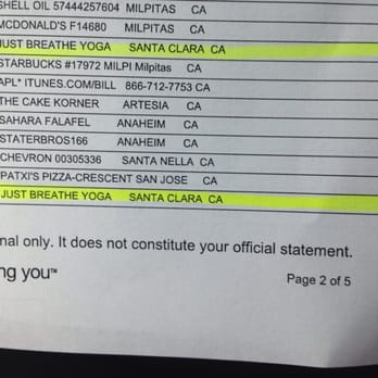 Just Breathe Yoga - Another warning of why you should be even more cautious when dealing with this estab. Two payments in one month. What the heck - Yoga Near Me - Sunnyvale, California