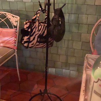 The Hideaway - Great purse hook all restaurants need - Steakhouses Near Me - Beverly Hills, California