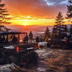 The last ride of the say is a great time to catch the sunset