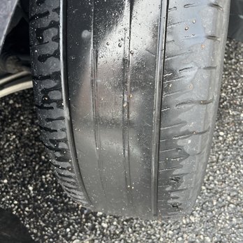 Avis - Bald tires on a  junk car Avis rents. - Car Rental Near Me - Greenville, South Carolina