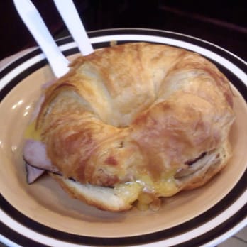 Barista's - Ham & Cheese croissant-warmed up to perfection - Coffee & Tea Near Me - Tracy, California