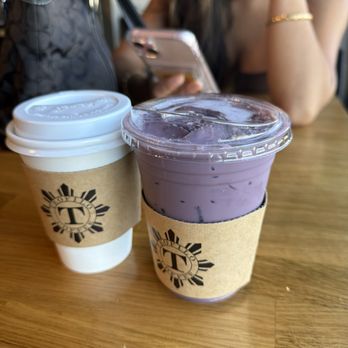 Teofilo Coffee Company - Drip & Ube latte - Coffee & Tea Near Me - Carson, California