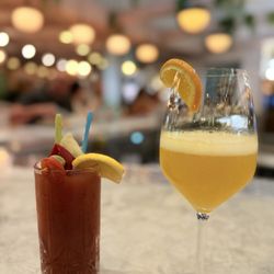 Sadelle's Coconut Grove - Bloody Mary and mimosa