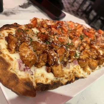 Sugar Factory Express - Bbq chicken flatbread - Desserts Near Me - Bloomington, Minnesota