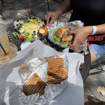 Bolton Bean - a woman eating a sandwich and a salad - Coffee & Tea Near Me - Bolton, Massachusetts Bolton Bean - a woman eating a sandwich and a salad - Coffee & Tea Near Me - Bolton, Massachusetts