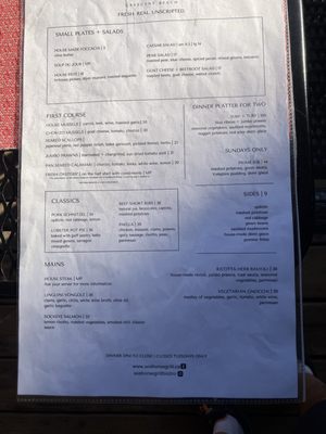 Menu photo 2 Seahorse Grill Surrey, BC