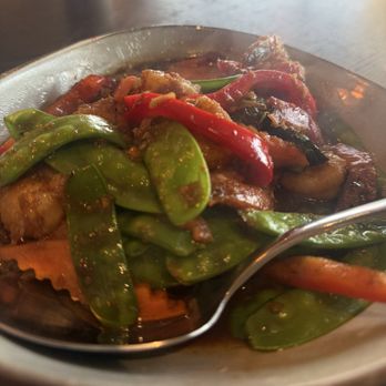 Burma Place - Basil Lemongrass Shrimp - Burmese Near Me - San Diego, California