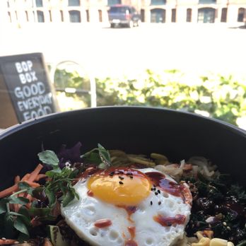 Bopbox - Bibimbop with pork belly - Asian Fusion Near Me - Seattle, Washington