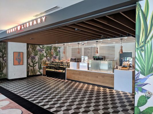 Funny Library Coffee Shop by null