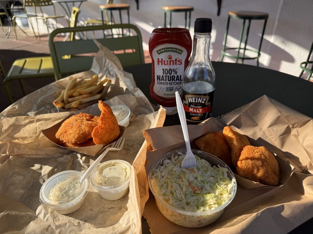 Food from Newman's Fish