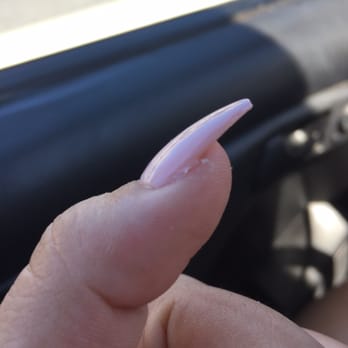 Dynasty Salon - This is the acrylic on the skin that was left there - Nail Salons Near Me - South Pasadena, California
