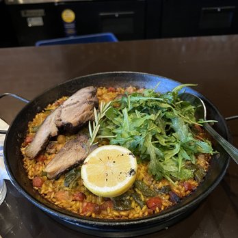 La Marcha Tapas Bar - Paella Tres Cerditos - Spanish Near Me - Berkeley, California La Marcha Tapas Bar - Paella Tres Cerditos - Spanish Near Me - Berkeley, California