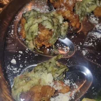 Aberdeen Barn - Fried Oyster Rockefeller - Seafood Near Me - Williamsburg, Virginia