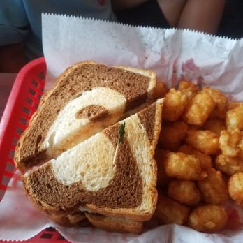 Press Box - Reuben sandwich w tots - Sports Bars Near Me - Galveston, Texas Press Box - Reuben sandwich w tots - Sports Bars Near Me - Galveston, Texas