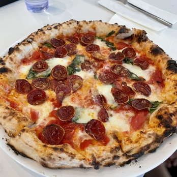 Sei Pizza Bar - Margarita (+ pepperoni) - Pizza Near Me - Los Angeles, California