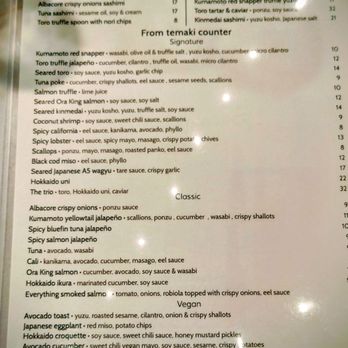 Sora - Sushi Bars Near Me - Los Angeles, California