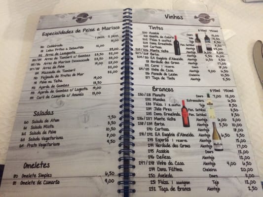 Menu photo 2 Ti Matilde Ericeira, 11 Menu photo 2 Ti Matilde Ericeira, 11